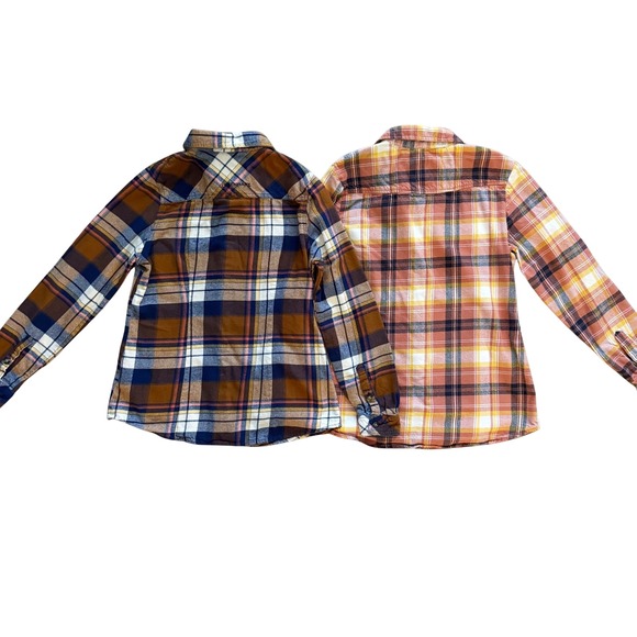 Legendary Whitetails Stockyards Plaid Flannel Shirt Lot Womens Medium Western - Picture 8 of 15